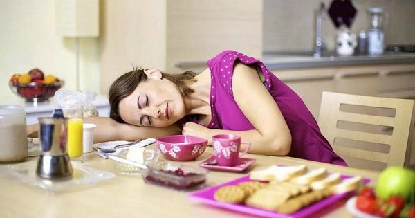Сонливость после еды